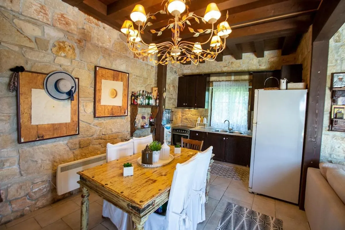 Eco Stone Villa With Private Pool And Jacuzzi Kalándra